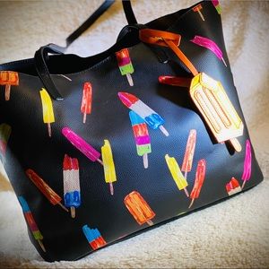 INC International Concepts Reyna Popsicle Tote Bag